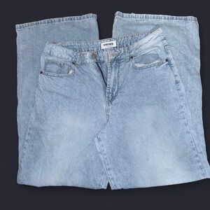 TILLYS RSQ High Rise Wide Leg Light Blue Denim Jeans Size:(31)